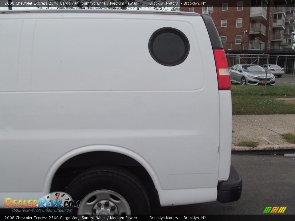 2008 Chevrolet Express 2500 Cargo Van Summit White / Medium Pewter Photo #11