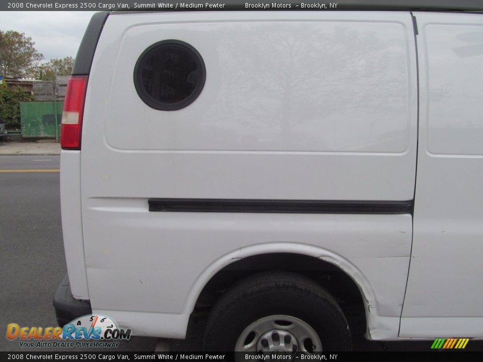 2008 Chevrolet Express 2500 Cargo Van Summit White / Medium Pewter Photo #12