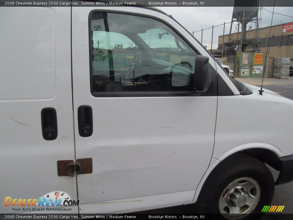 2008 Chevrolet Express 2500 Cargo Van Summit White / Medium Pewter Photo #14
