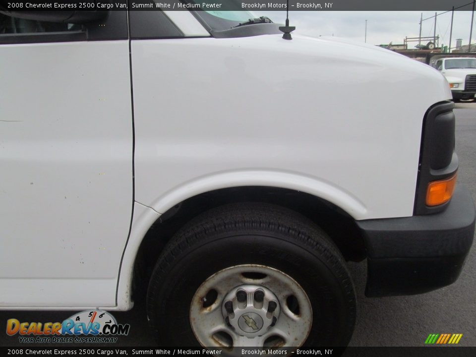 2008 Chevrolet Express 2500 Cargo Van Summit White / Medium Pewter Photo #15