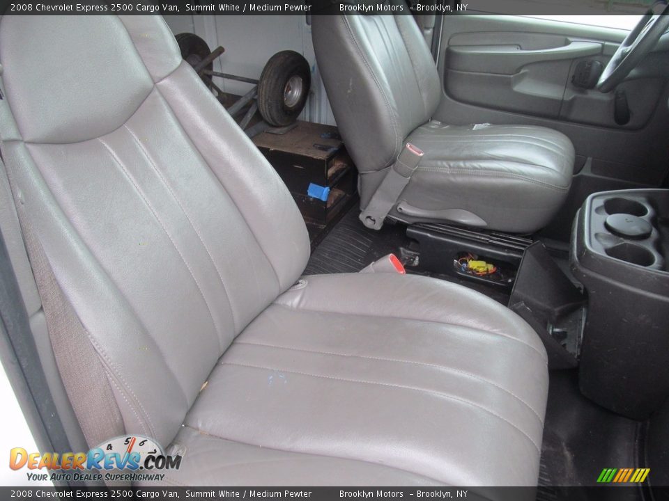 2008 Chevrolet Express 2500 Cargo Van Summit White / Medium Pewter Photo #18