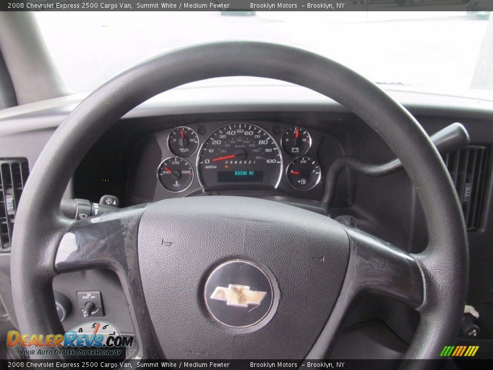 2008 Chevrolet Express 2500 Cargo Van Summit White / Medium Pewter Photo #22