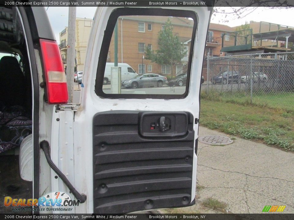 2008 Chevrolet Express 2500 Cargo Van Summit White / Medium Pewter Photo #25