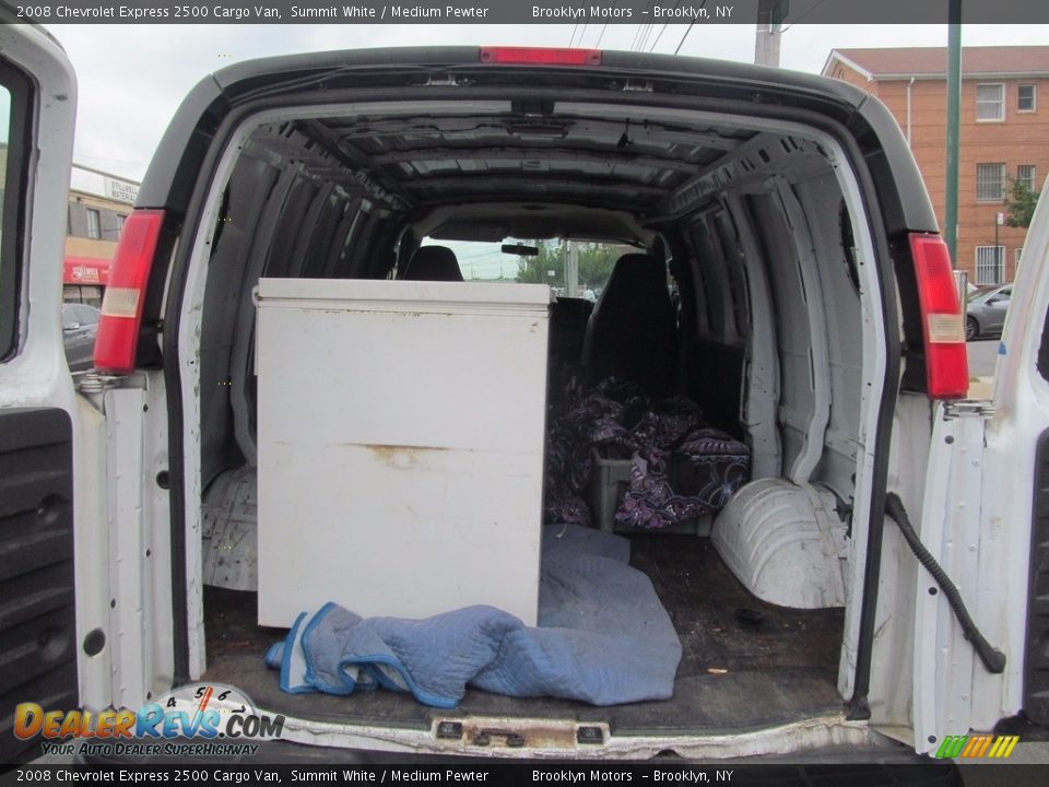 2008 Chevrolet Express 2500 Cargo Van Summit White / Medium Pewter Photo #26