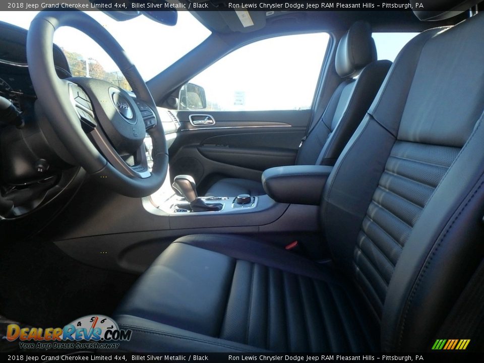 2018 Jeep Grand Cherokee Limited 4x4 Billet Silver Metallic / Black Photo #10