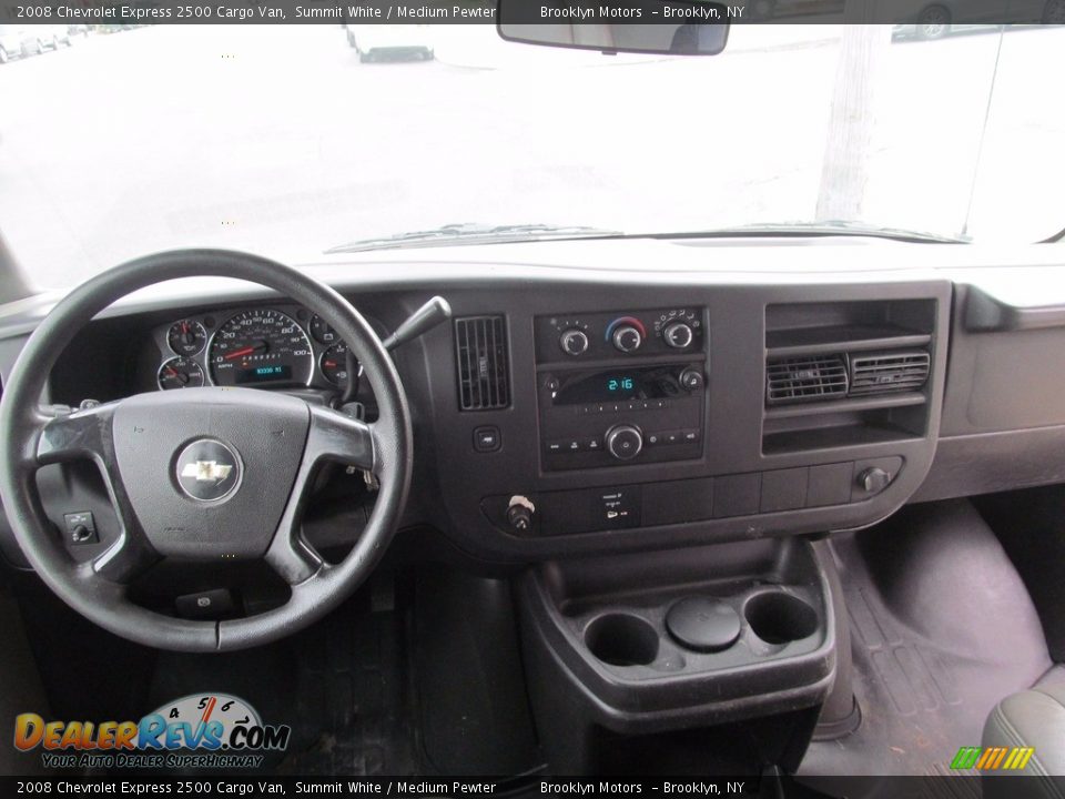 2008 Chevrolet Express 2500 Cargo Van Summit White / Medium Pewter Photo #29