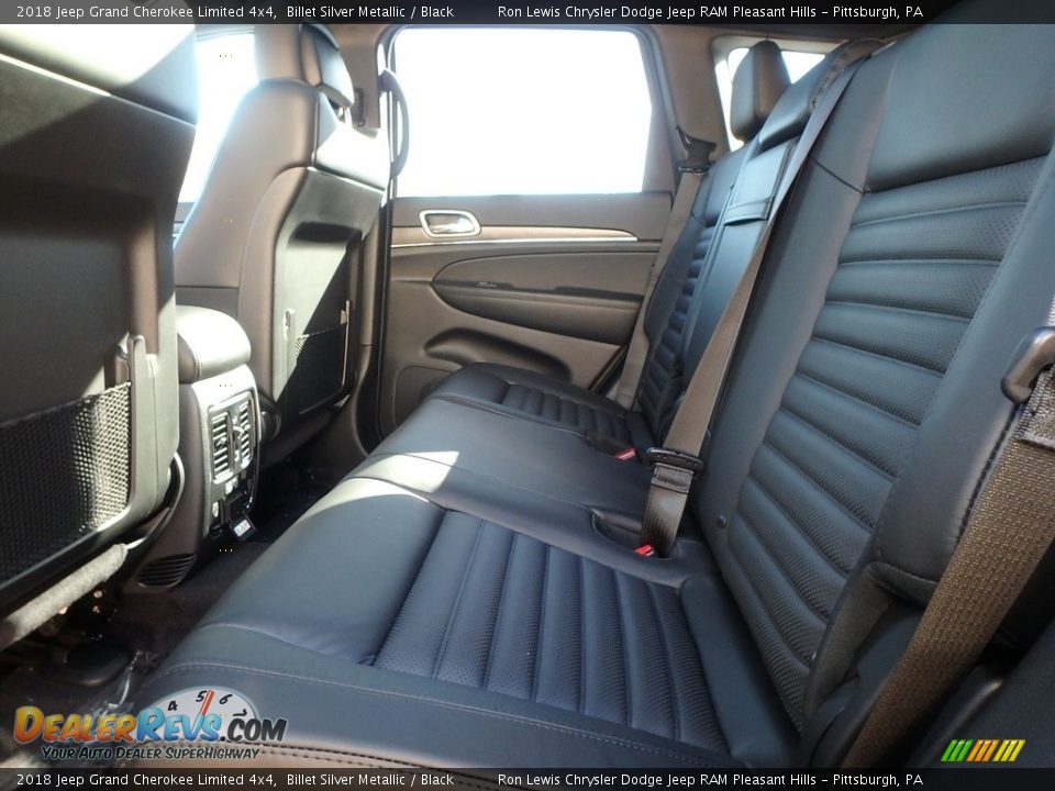 2018 Jeep Grand Cherokee Limited 4x4 Billet Silver Metallic / Black Photo #11