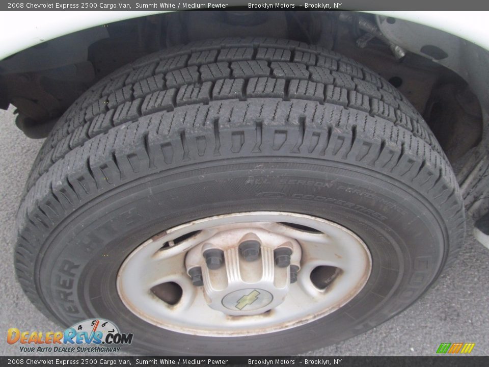 2008 Chevrolet Express 2500 Cargo Van Summit White / Medium Pewter Photo #31