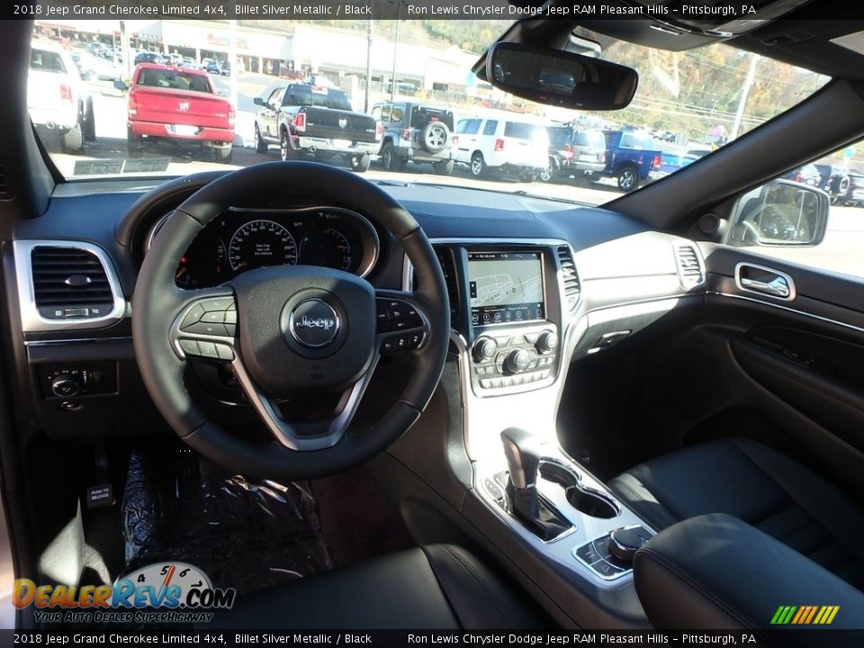 2018 Jeep Grand Cherokee Limited 4x4 Billet Silver Metallic / Black Photo #12