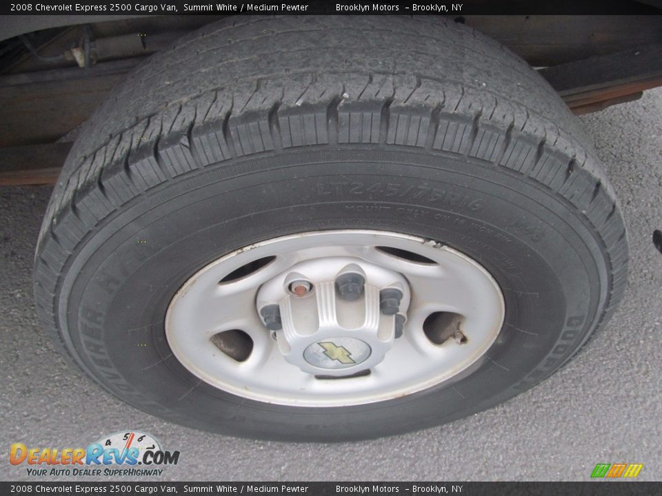 2008 Chevrolet Express 2500 Cargo Van Summit White / Medium Pewter Photo #32