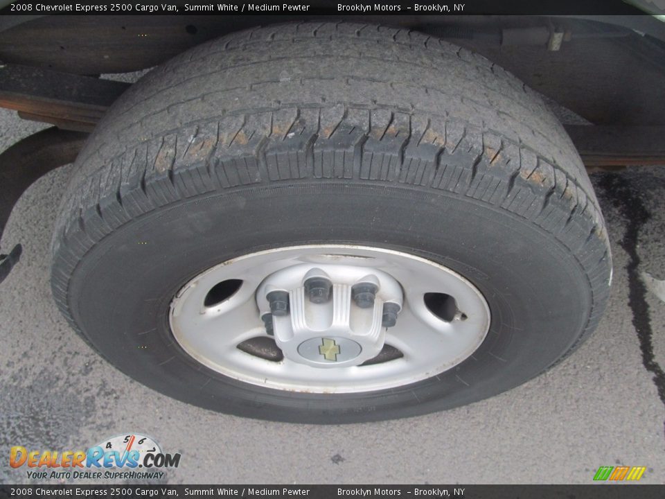 2008 Chevrolet Express 2500 Cargo Van Summit White / Medium Pewter Photo #33
