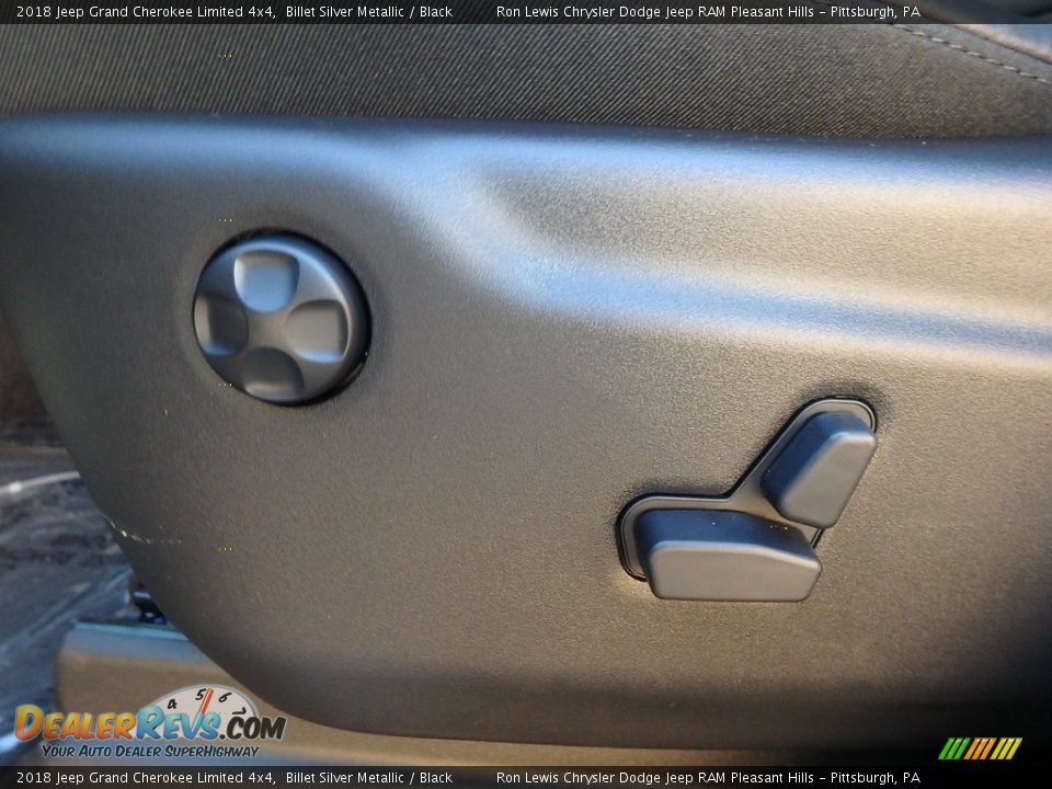 2018 Jeep Grand Cherokee Limited 4x4 Billet Silver Metallic / Black Photo #15