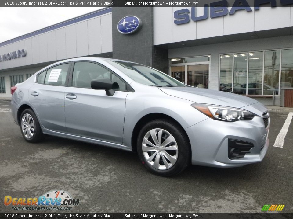 2018 Subaru Impreza 2.0i 4-Door Ice Silver Metallic / Black Photo #1