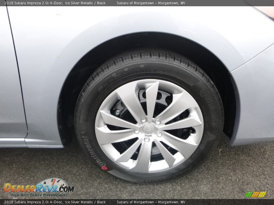 2018 Subaru Impreza 2.0i 4-Door Ice Silver Metallic / Black Photo #2