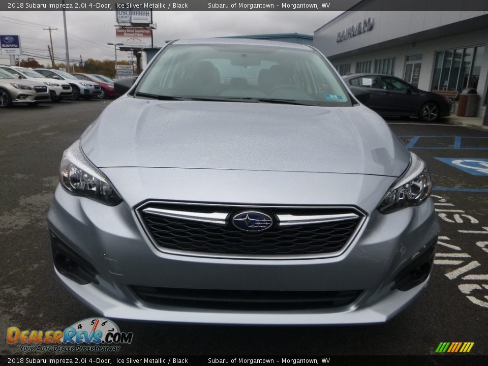 2018 Subaru Impreza 2.0i 4-Door Ice Silver Metallic / Black Photo #9