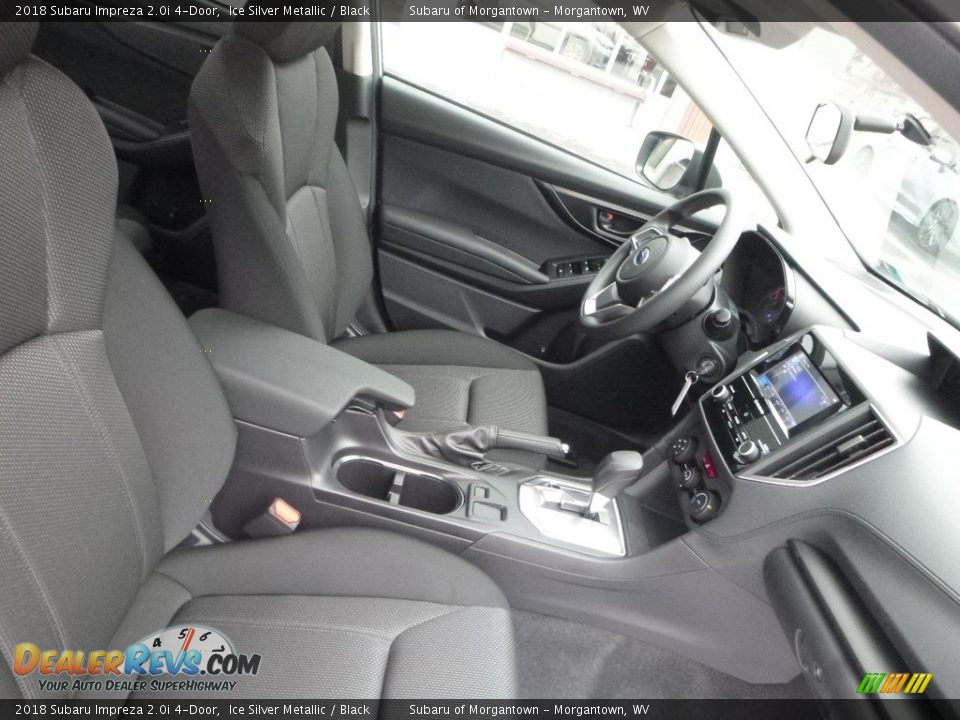 2018 Subaru Impreza 2.0i 4-Door Ice Silver Metallic / Black Photo #10