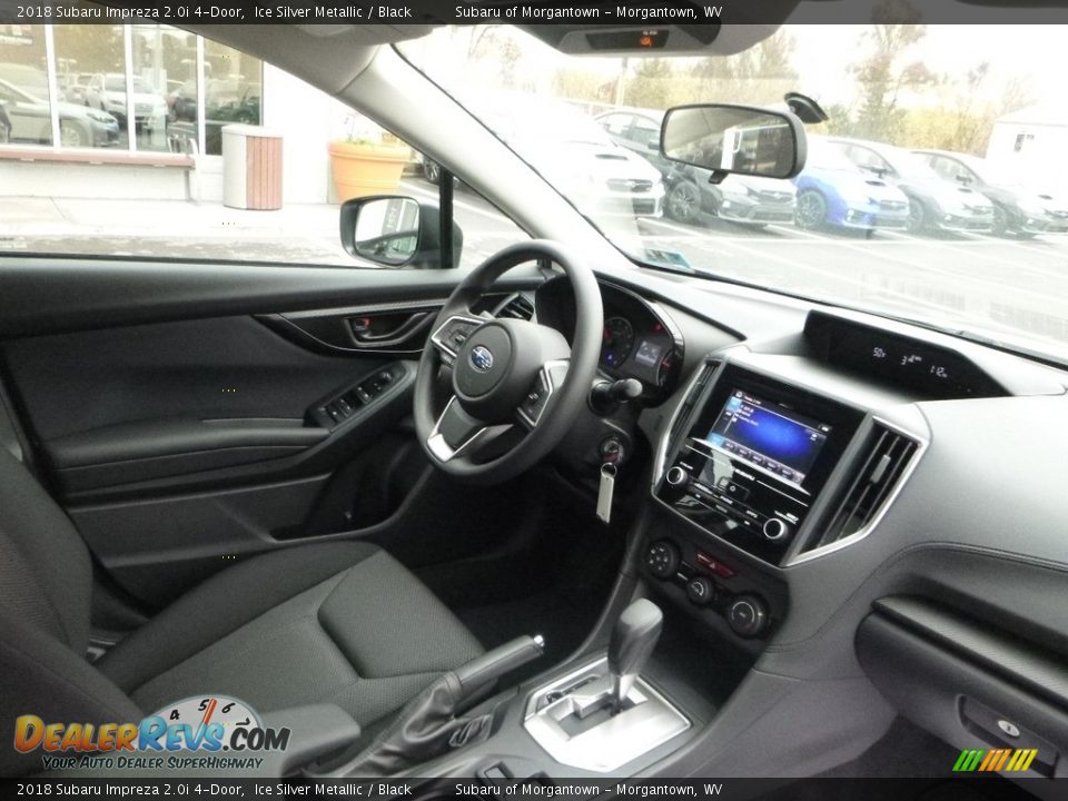 2018 Subaru Impreza 2.0i 4-Door Ice Silver Metallic / Black Photo #11