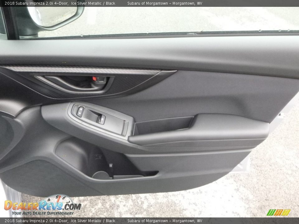 2018 Subaru Impreza 2.0i 4-Door Ice Silver Metallic / Black Photo #12