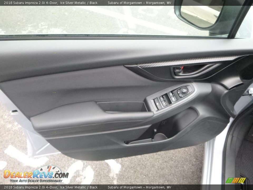2018 Subaru Impreza 2.0i 4-Door Ice Silver Metallic / Black Photo #14