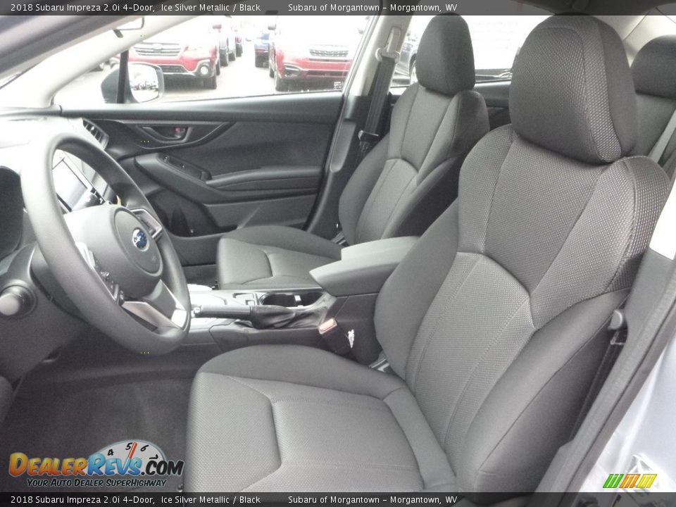 2018 Subaru Impreza 2.0i 4-Door Ice Silver Metallic / Black Photo #15