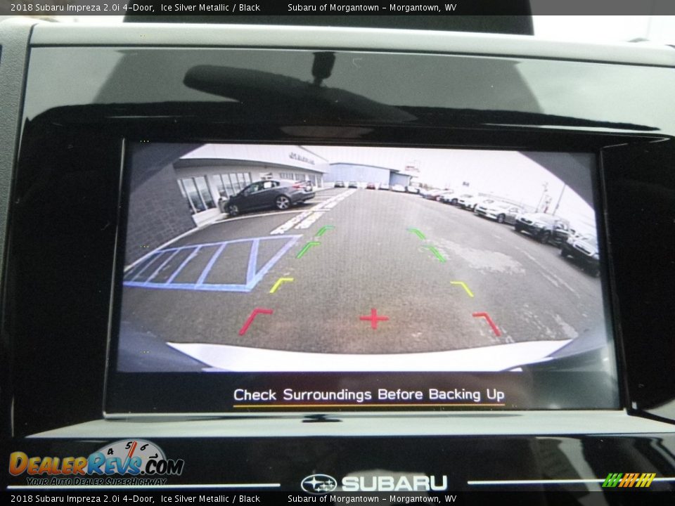 2018 Subaru Impreza 2.0i 4-Door Ice Silver Metallic / Black Photo #18