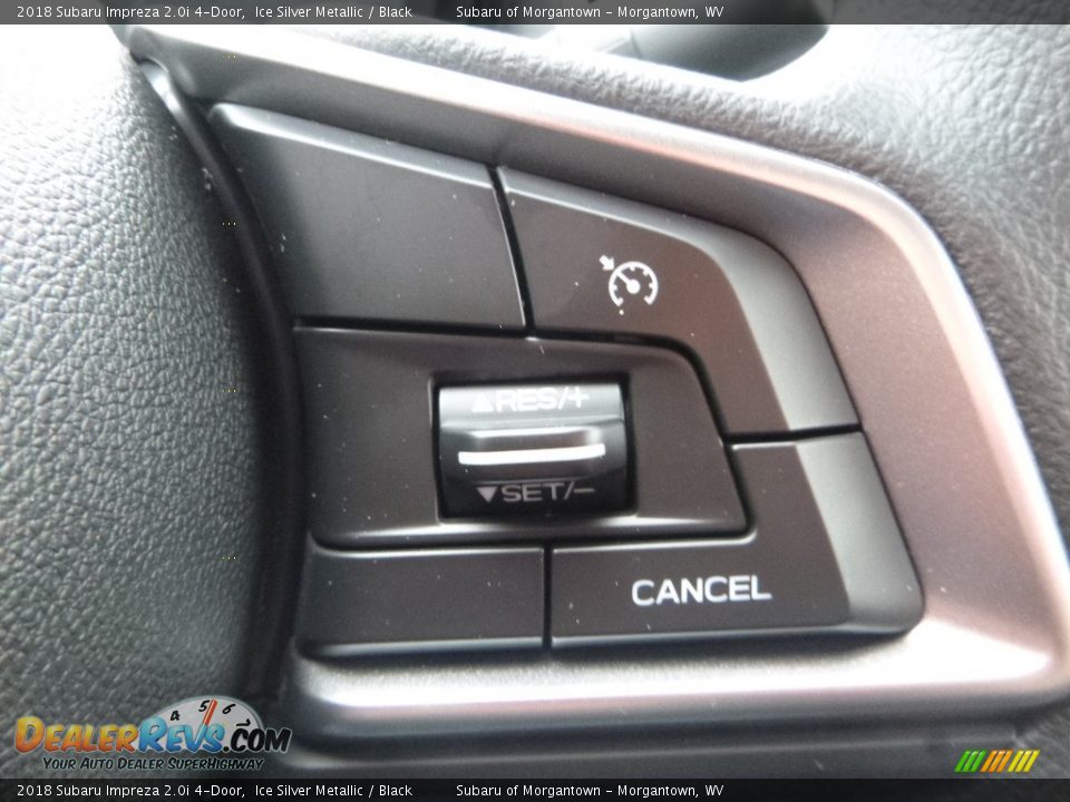 2018 Subaru Impreza 2.0i 4-Door Ice Silver Metallic / Black Photo #19