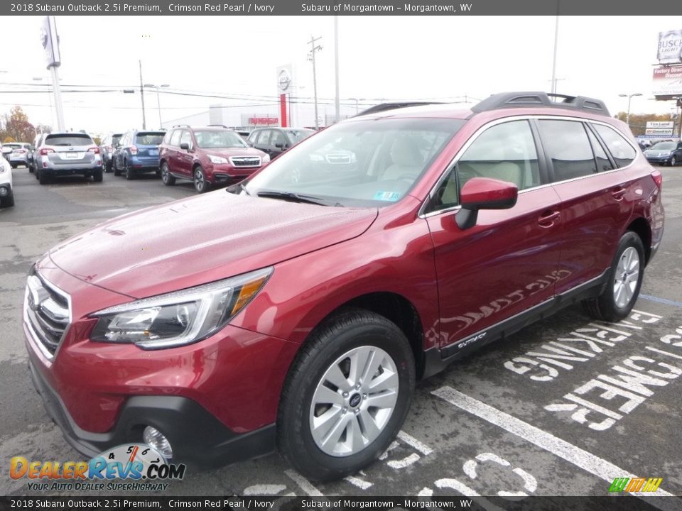 Front 3/4 View of 2018 Subaru Outback 2.5i Premium Photo #8