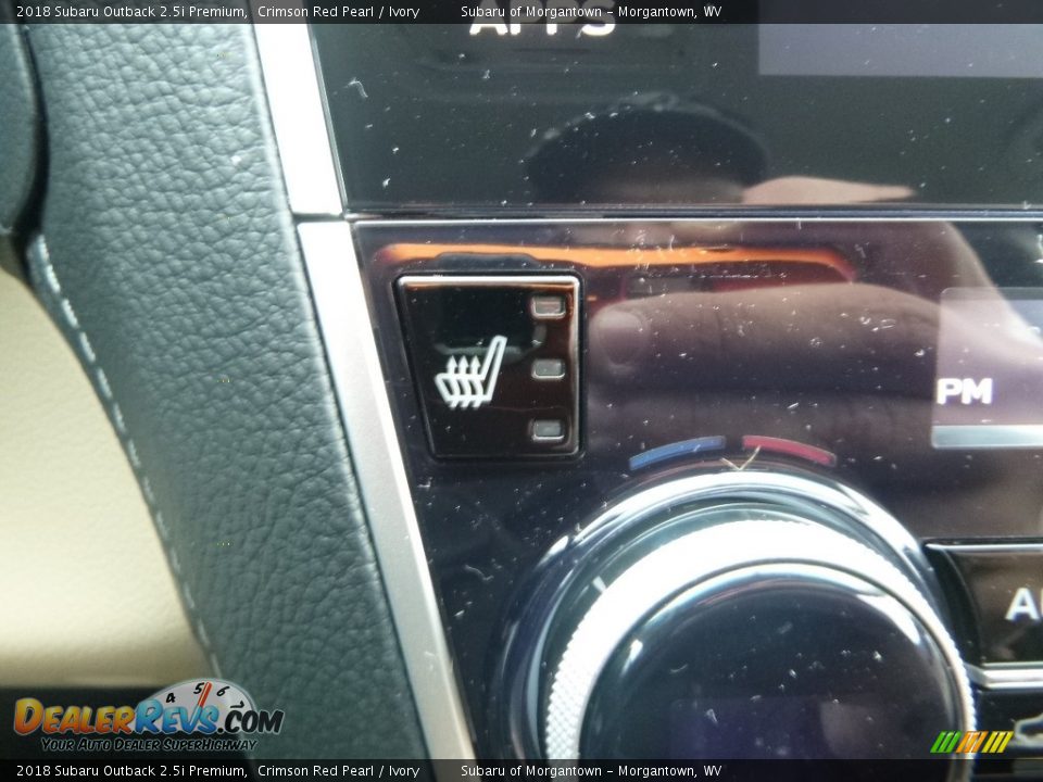 2018 Subaru Outback 2.5i Premium Crimson Red Pearl / Ivory Photo #19