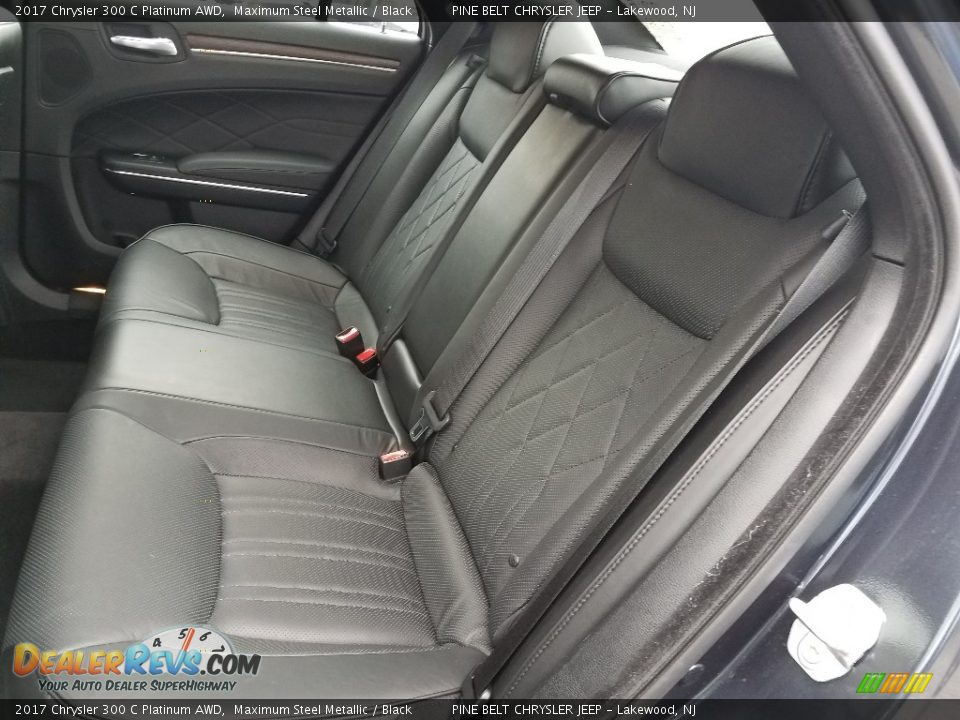 Rear Seat of 2017 Chrysler 300 C Platinum AWD Photo #3