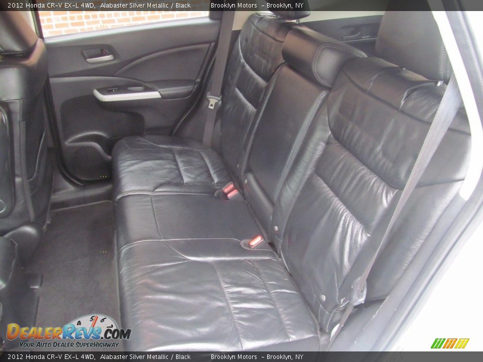 2012 Honda CR-V EX-L 4WD Alabaster Silver Metallic / Black Photo #24