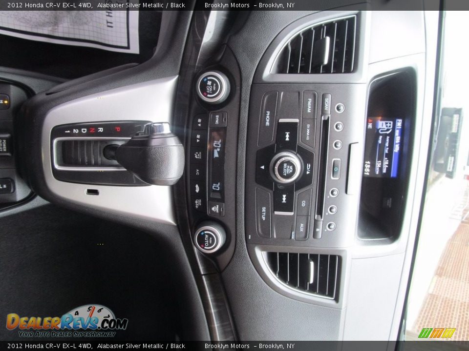 2012 Honda CR-V EX-L 4WD Alabaster Silver Metallic / Black Photo #36