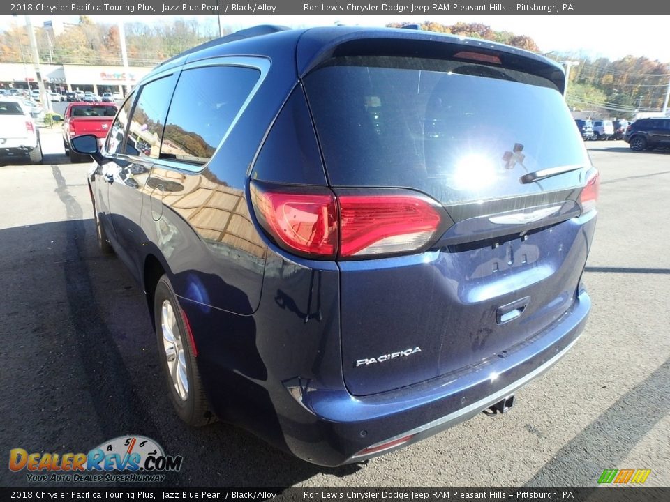 2018 Chrysler Pacifica Touring Plus Jazz Blue Pearl / Black/Alloy Photo #3
