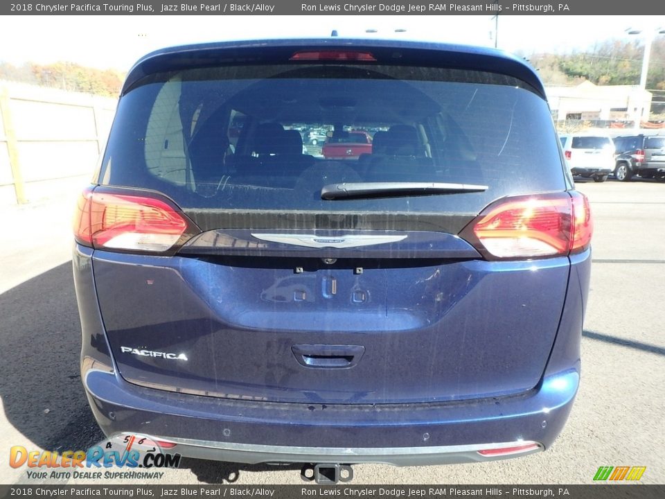 2018 Chrysler Pacifica Touring Plus Jazz Blue Pearl / Black/Alloy Photo #4