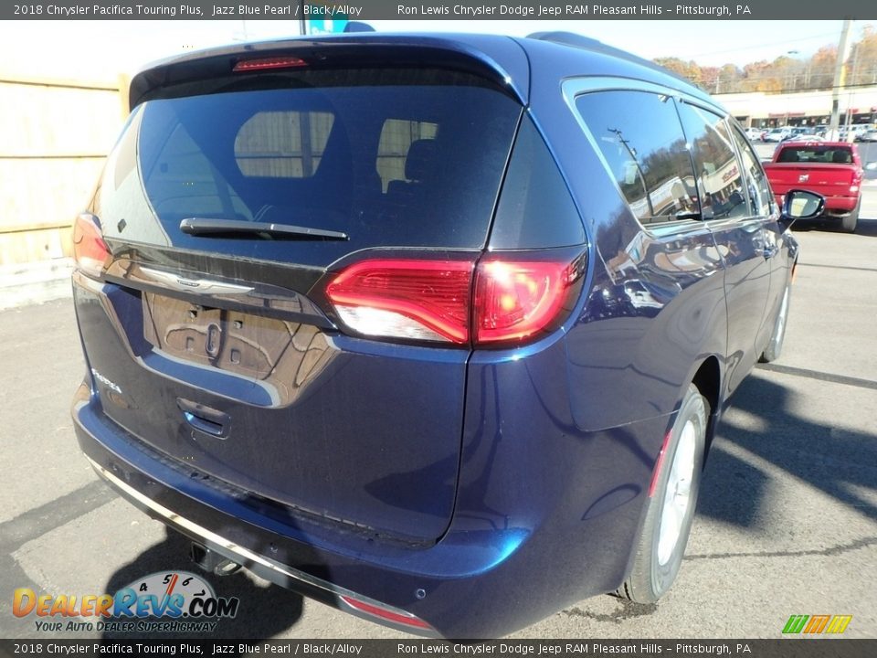 2018 Chrysler Pacifica Touring Plus Jazz Blue Pearl / Black/Alloy Photo #5