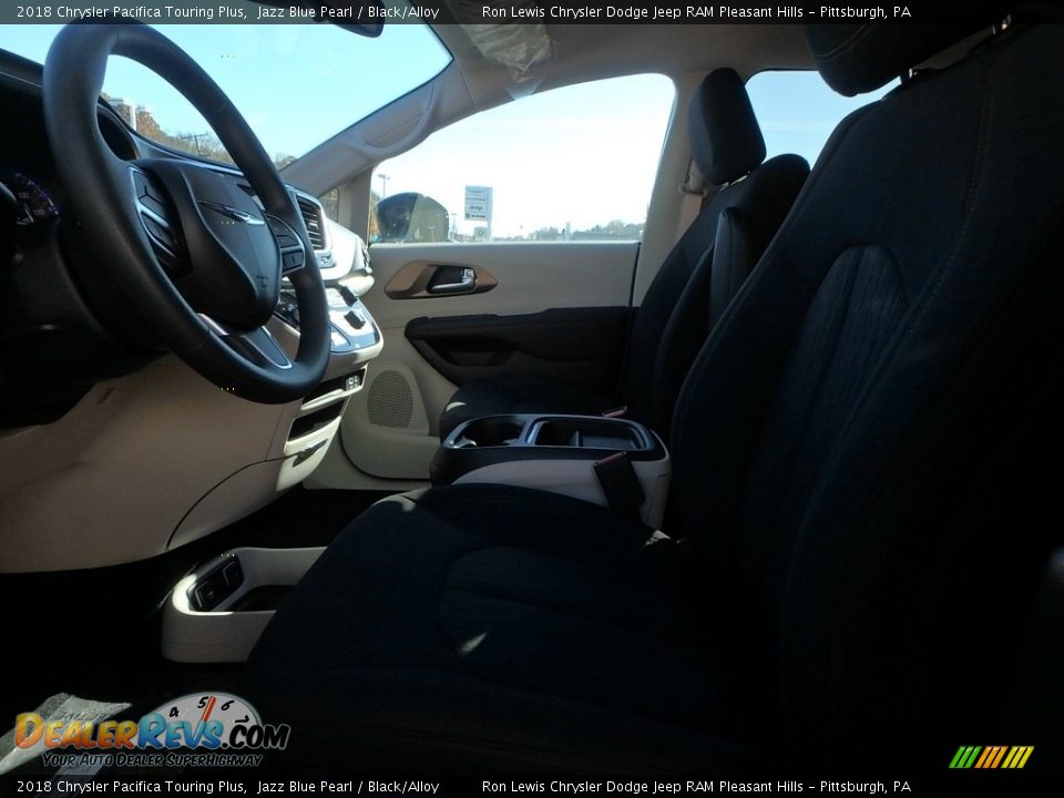 2018 Chrysler Pacifica Touring Plus Jazz Blue Pearl / Black/Alloy Photo #10