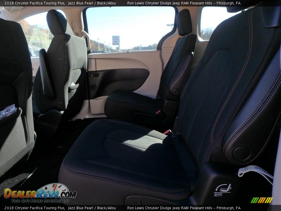 2018 Chrysler Pacifica Touring Plus Jazz Blue Pearl / Black/Alloy Photo #11