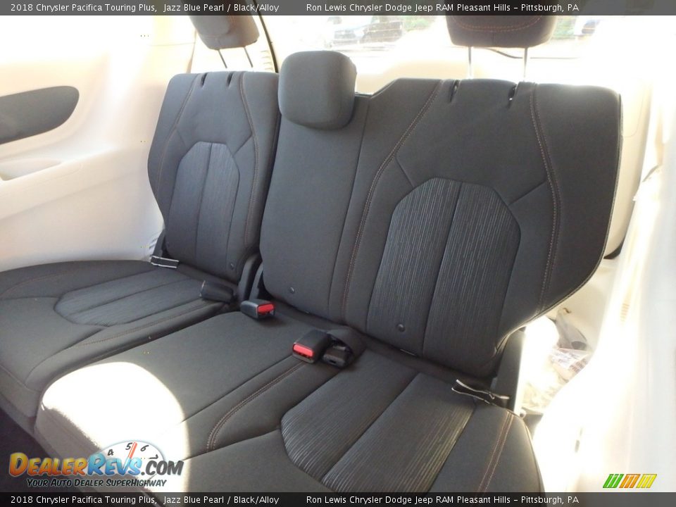 2018 Chrysler Pacifica Touring Plus Jazz Blue Pearl / Black/Alloy Photo #12