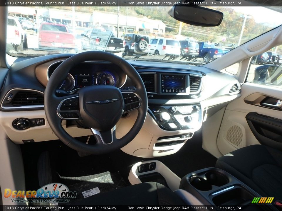 2018 Chrysler Pacifica Touring Plus Jazz Blue Pearl / Black/Alloy Photo #13