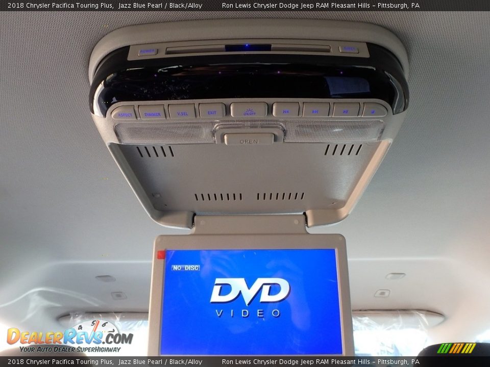 2018 Chrysler Pacifica Touring Plus Jazz Blue Pearl / Black/Alloy Photo #20