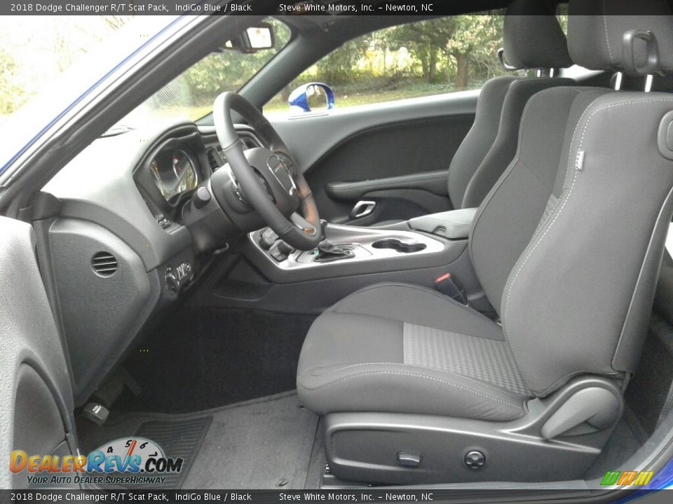2018 Dodge Challenger R/T Scat Pack IndiGo Blue / Black Photo #9