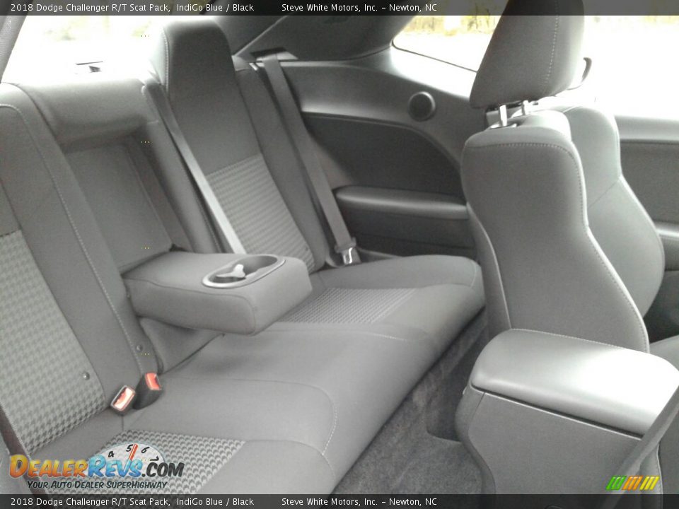 2018 Dodge Challenger R/T Scat Pack IndiGo Blue / Black Photo #12