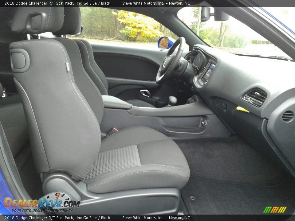 2018 Dodge Challenger R/T Scat Pack IndiGo Blue / Black Photo #13