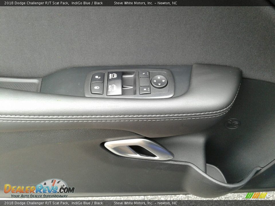 2018 Dodge Challenger R/T Scat Pack IndiGo Blue / Black Photo #14