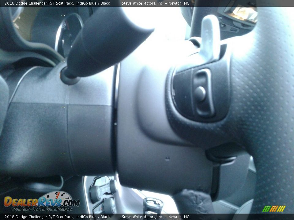2018 Dodge Challenger R/T Scat Pack IndiGo Blue / Black Photo #15
