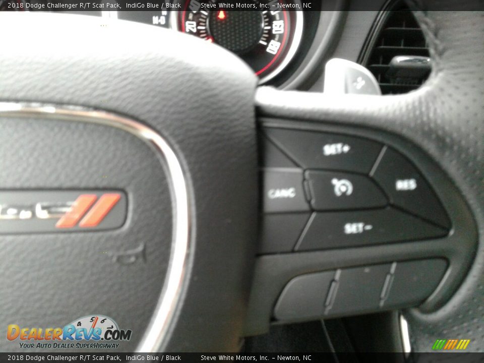 2018 Dodge Challenger R/T Scat Pack IndiGo Blue / Black Photo #17