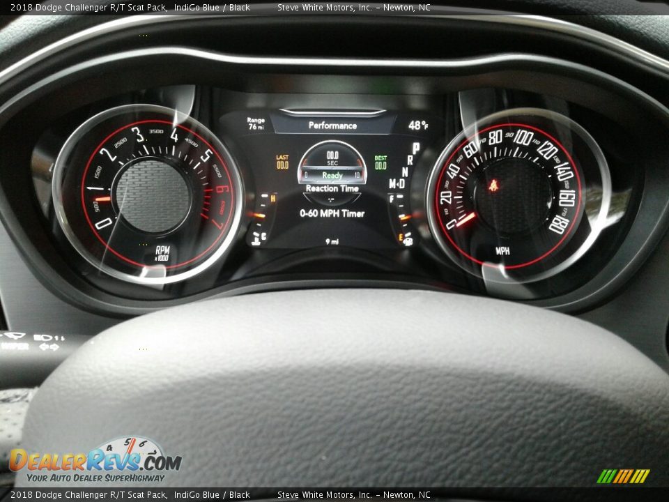2018 Dodge Challenger R/T Scat Pack IndiGo Blue / Black Photo #19