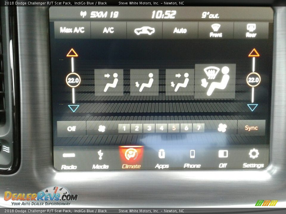 2018 Dodge Challenger R/T Scat Pack IndiGo Blue / Black Photo #23