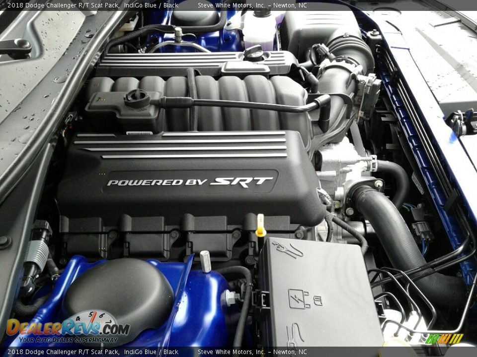 2018 Dodge Challenger R/T Scat Pack IndiGo Blue / Black Photo #29