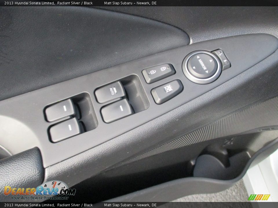 2013 Hyundai Sonata Limited Radiant Silver / Black Photo #15