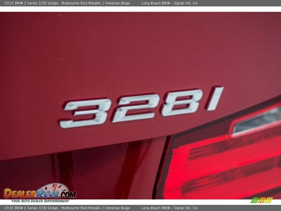 2015 BMW 3 Series 328i Sedan Melbourne Red Metallic / Venetian Beige Photo #7